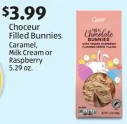 Aldi Choceur Filled Bunnies offer