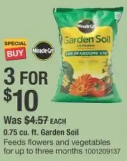 The Home Depot Garden Soil 0.75 cu. ft. offer