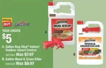 The Home Depot Gallon Bug Stop Indoor/ Outdoor Insect Control offer