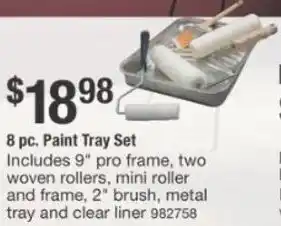 The Home Depot Paint Tray Set offer