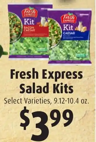 Gristedes Fresh Express Salad Kits offer