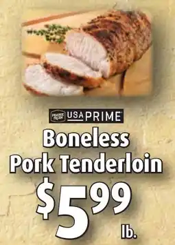 Gristedes Boneless Pork Tenderloin offer