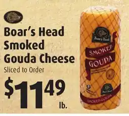 Gristedes Boar's Head Smoked Gouda Cheese offer