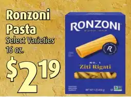 Gristedes Ronzoni Pasta offer