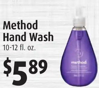 Gristedes Method Hand Wash offer