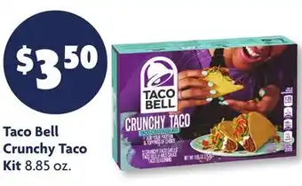 Family Dollar Taco Bell Crunchy Taco Kit offer