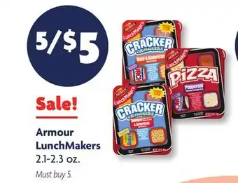 Family Dollar Armour LunchMakers offer