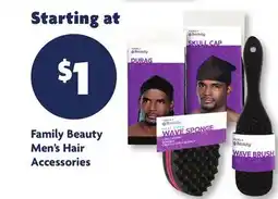 Family Dollar Family Beauty Men's Hair Accessories offer