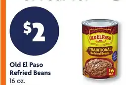 Family Dollar Old El Paso Refried Beans offer