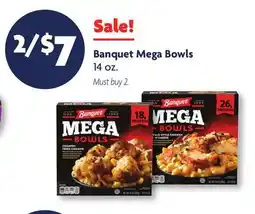 Family Dollar Banquet Mega Bowls offer