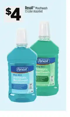 Dollar General Rexall Mouthwash offer