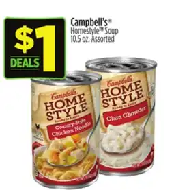 Dollar General Campbell's Homestyle TM Soup offer