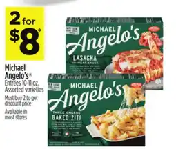 Dollar General Michael Angelo's Entrées offer