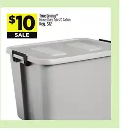 Dollar General True Living Heavy Duty Tote offer