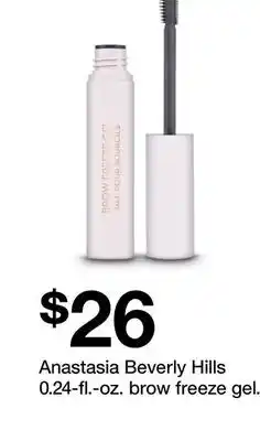 Target Anastasia Beverly Hills 0.24 - fl. - oz. brow freeze gel offer