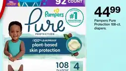 Target Pampers Pure Protection 108-ct. diapers offer