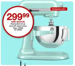 Target KitchenAid 5.5-qt. bowl-lift stand mixer offer