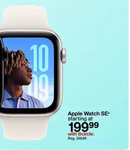 Target Apple Watch SE offer