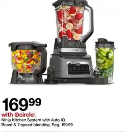 Target Ninja Kitchen System with Auto IQ Boost & 7-speed blending offer