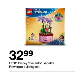 Target LEGO Disney Encanto Isabela's Flowerpot building set offer