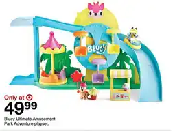 Target Bluey Ultimate Amusement Park Adventure playset offer