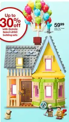 Target LEGO Up house building set offer