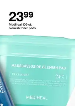 Target Mediheal 100-ct. blemish toner pads offer