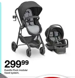 Target Evenflo Pivot modular travel system offer