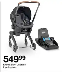 Target Evenflo Shyft DualRide travel system offer