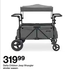 Target Delta Children Jeep Wrangler stroller wagon offer