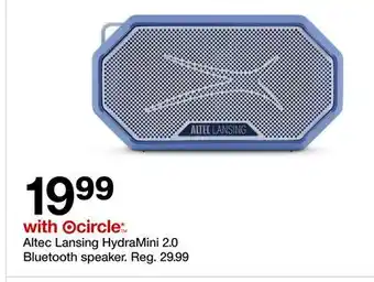 Target Altec Lansing HydraMini 2.0 Bluetooth speaker offer