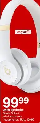 Target Beats Solo wireless on-ear headphones offer