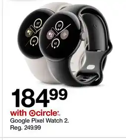 Target Google Pixel Watch 2 offer