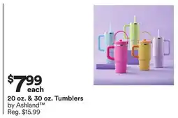 Michaels 20 oz. & 30 oz. Tumblers by Ashland offer