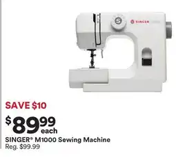 Michaels SINGEr M1000 Sewing Machine offer