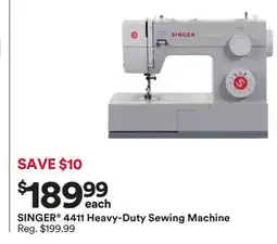 Michaels SINGEr 4411 heavy-Duty Sewing Machine offer