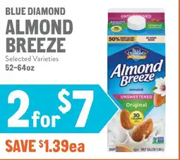 New Seasons Market Blue diamond almond breeze offer