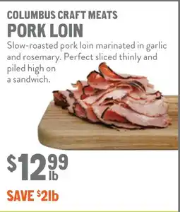 New Seasons Market Columbus craft meats pork loin offer