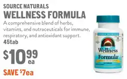 New Seasons Market Source naturals wellness formula offer