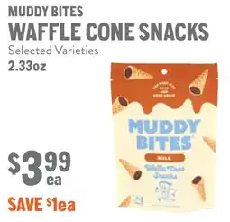 New Seasons Market Muddy bites waffle cone snacks offer