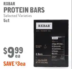 New Seasons Market Rxbar protein bars offer