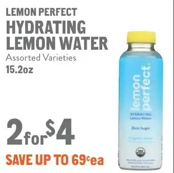 New Seasons Market Lemon perfect hydrating lemon water offer