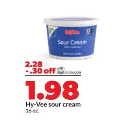 Hy-Vee Hy-Vee sour cream offer