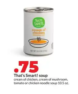 Hy-Vee That's Smart! soup offer