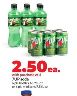 Hy-Vee 7UP soda offer