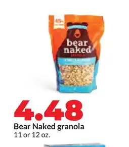 Hy-Vee Bear Naked granola offer