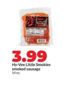 Hy-Vee Hy-Vee Little Smokies smoked sausage offer