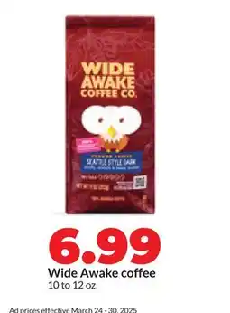 Hy-Vee Wide Awake coffee offer