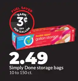 Hy-Vee Simply Done storage bags offer