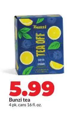 Hy-Vee Bunzi tea offer